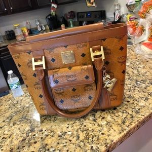 ‼️‼️SALE FOR TODAY ONLY ‼️‼️‼️Authentic MCM cognac